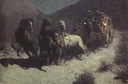 Frederic Remington A Taint on the Wind (mk43) oil painting picture wholesale